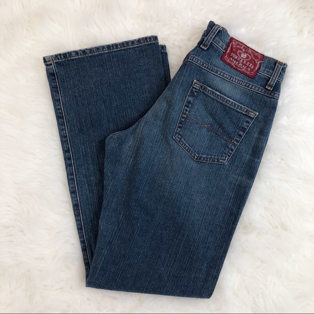 Lucky Brand Rider Fit Relaxed Jeans Size 8/29
